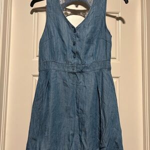 Freebird Denim Blue Kids Dress